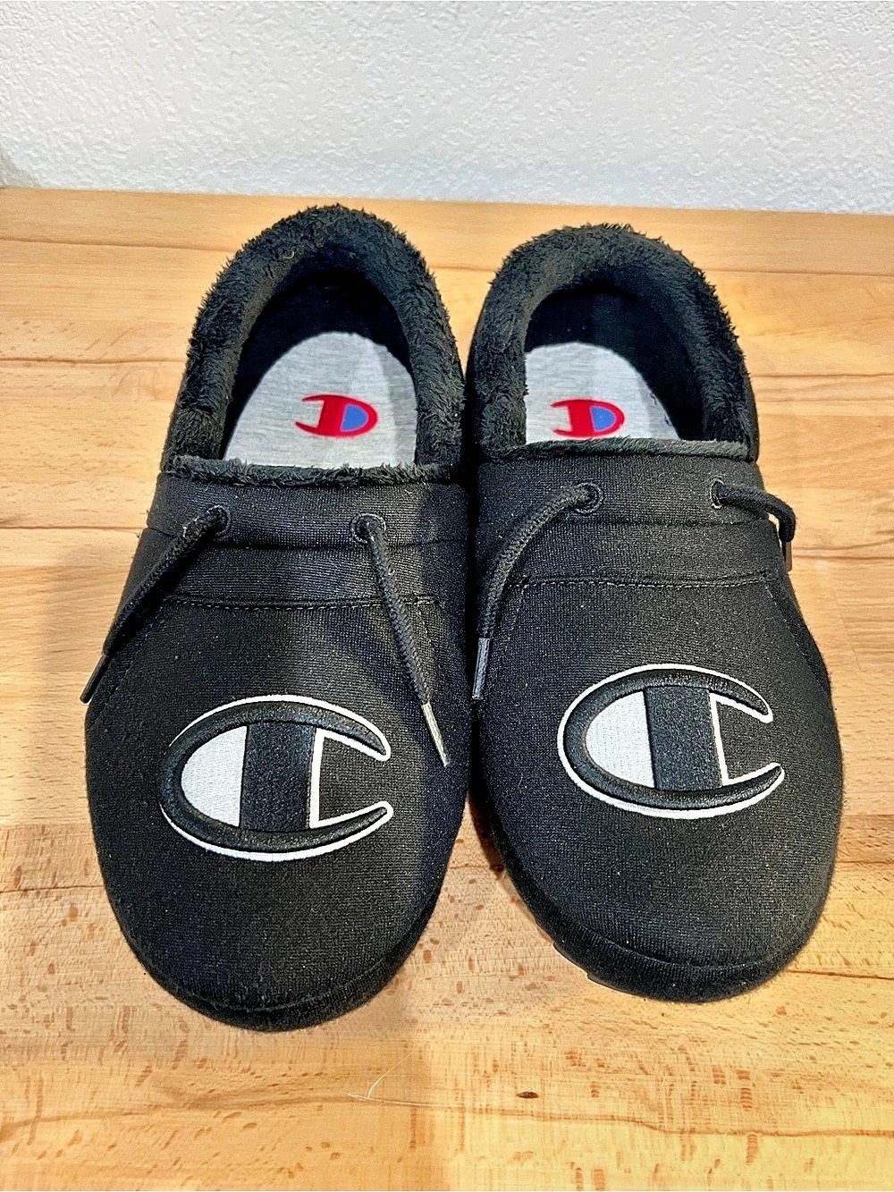 Champion University Black Slippers Men's US 9 / Women's US 11